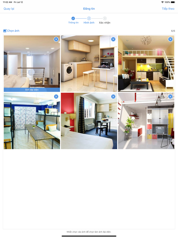 Nhà Trọ 360 - Thuê phòng iPad screenshot 5 - Lifestyle app