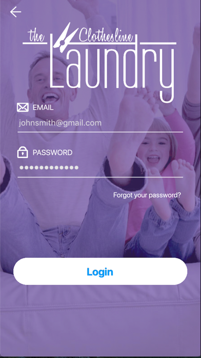 The Clothesline Laundry iPhone screenshot 2 - Business app