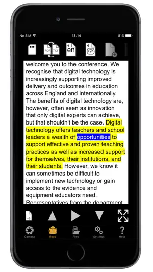OneStep Reader screenshot 1