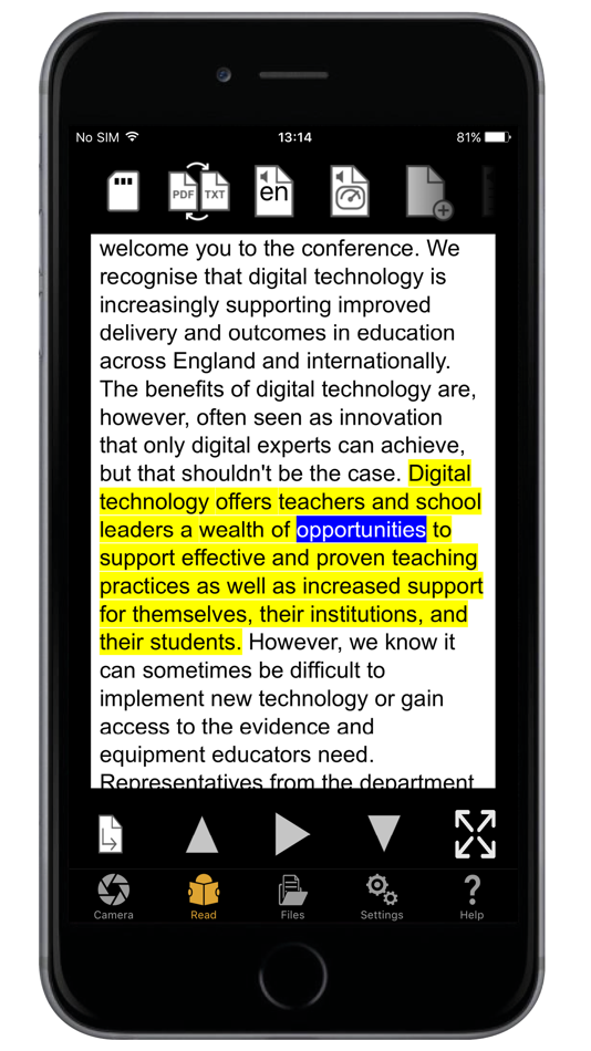 #1. OneStep Reader (iOS) 由: Sensotec nv