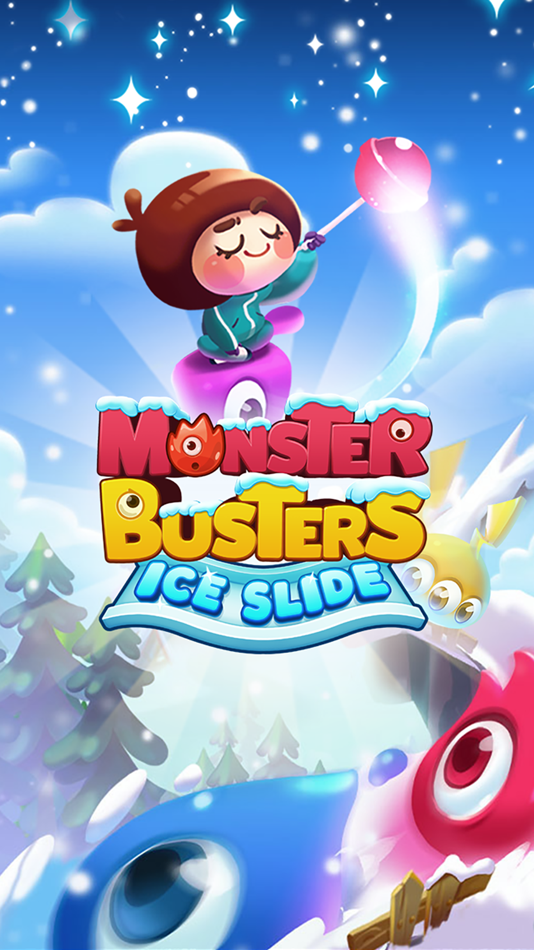 #6. Monster Busters: Ice Slide (iOS) Podle: PlayDog Soft Co., Ltd