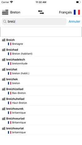Game screenshot Dictionnaire Breton-Français mod apk