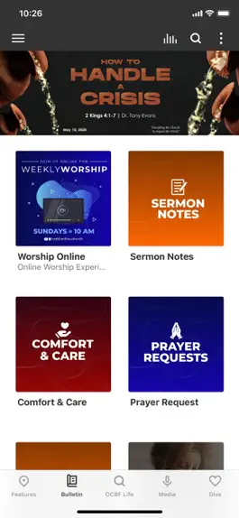 Game screenshot OCBFChurch App apk