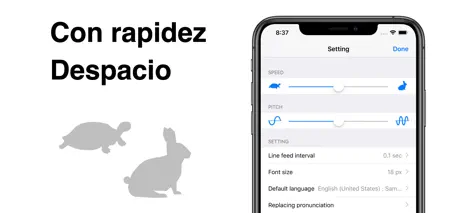 iTextSpeaker - Texto a voz