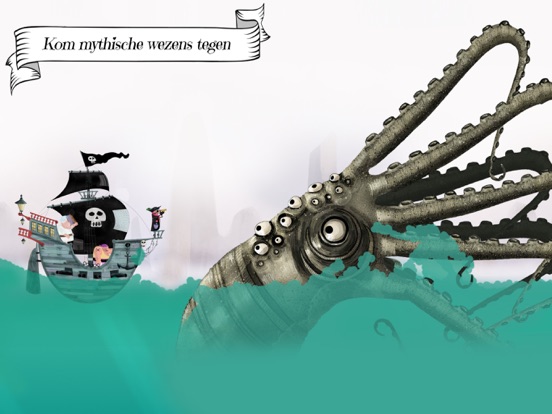 We ARGH Pirates iPad app afbeelding 4