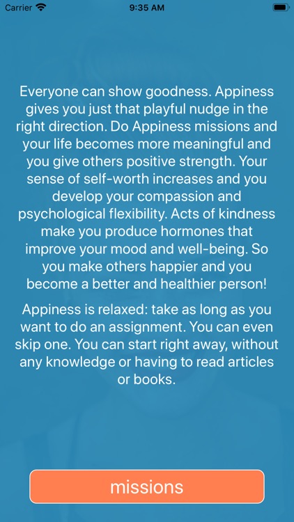 Appiness mission to happiness