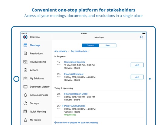 Screenshot #6 pour Azeus Convene for BlackBerry®
