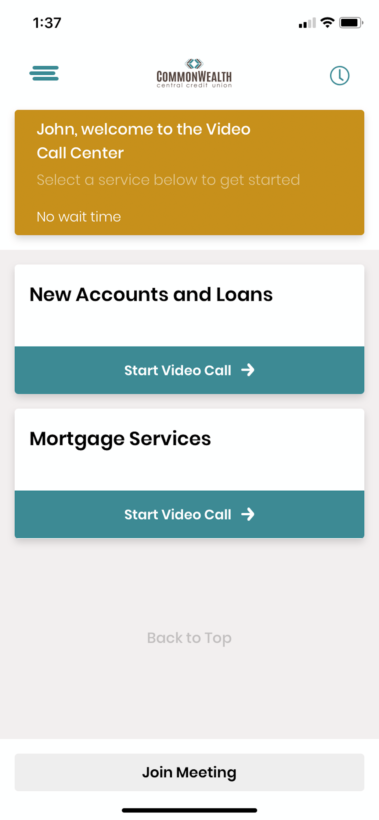 WealthCU Live