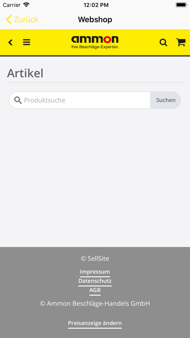 App screenshot