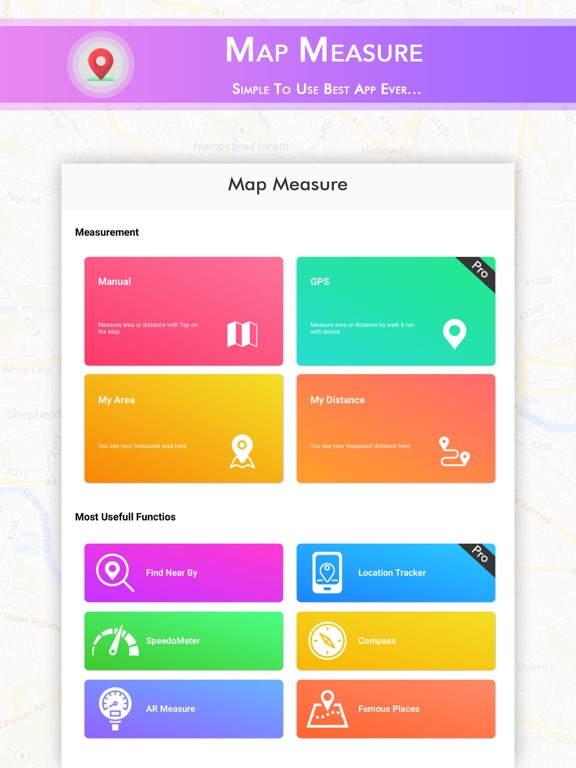 Screenshot #4 pour Map Measure:GeoMap Calculator