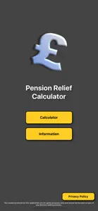 Pension tax relief calculator screenshot #4 for iPhone