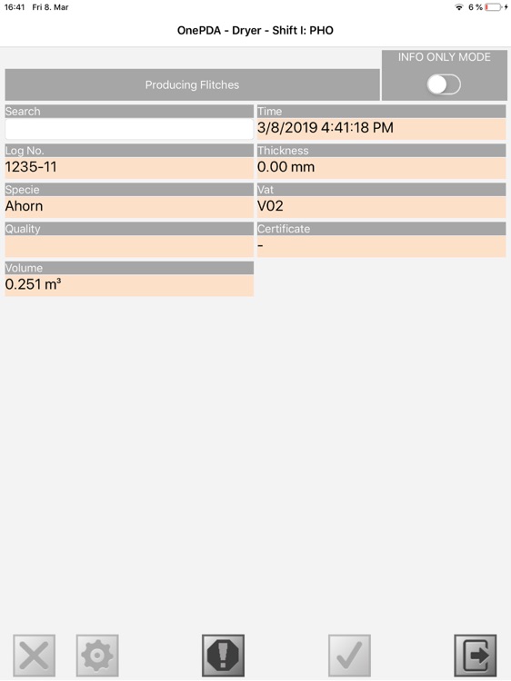 TIMBERplus PDA screenshot-3