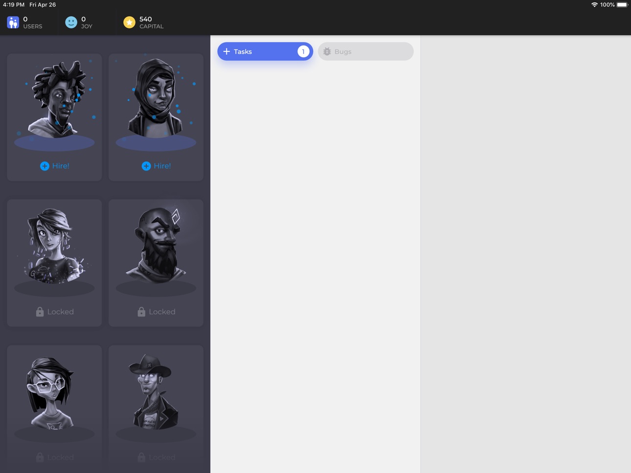 iPad screenshot
