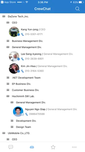 CrewChat-BusinessCollaboration screenshot 3