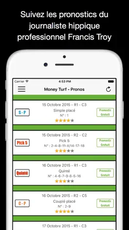 Game screenshot Money Turf Pronos mod apk