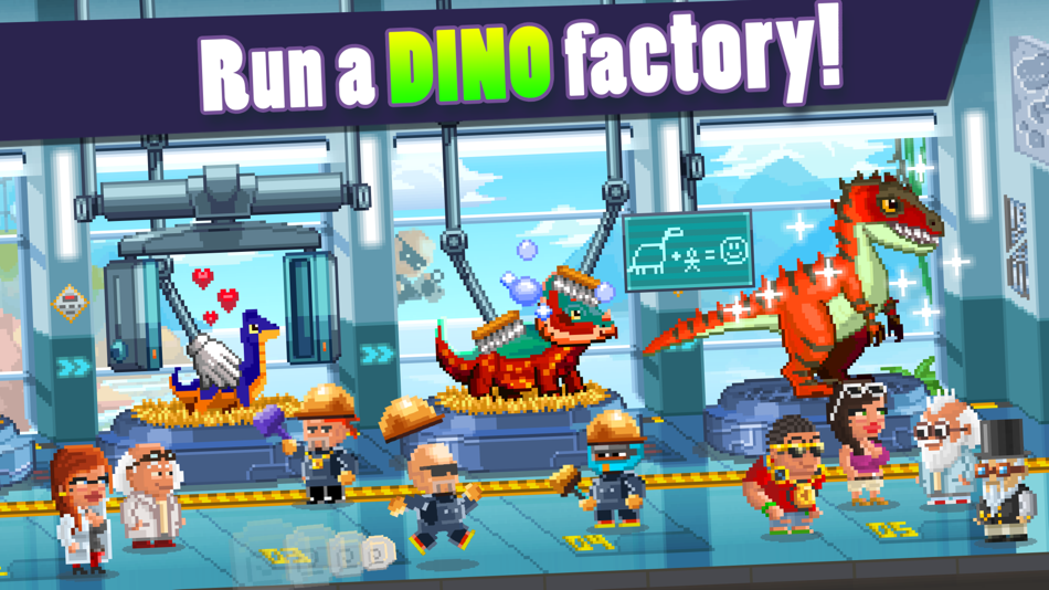 #2. Dino Factory (iOS) От: Oh BiBi