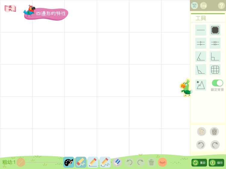 e+ 四邊形的特性