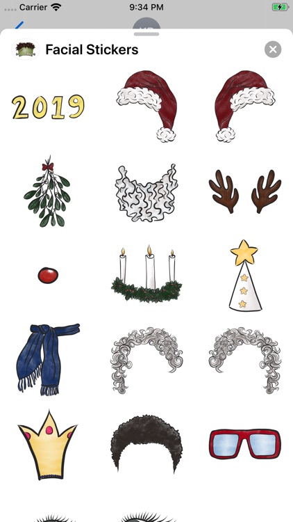 Facial Stickers screenshot-9