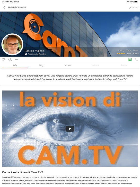 Screenshot #4 pour Cam.TV