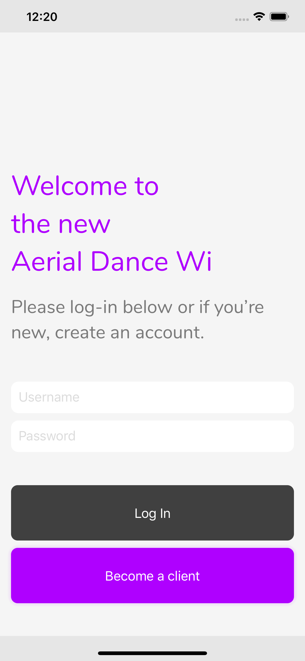 Aerial Dance Pole Exercise