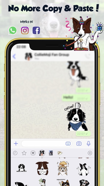 CollieMoji - Original Stickers