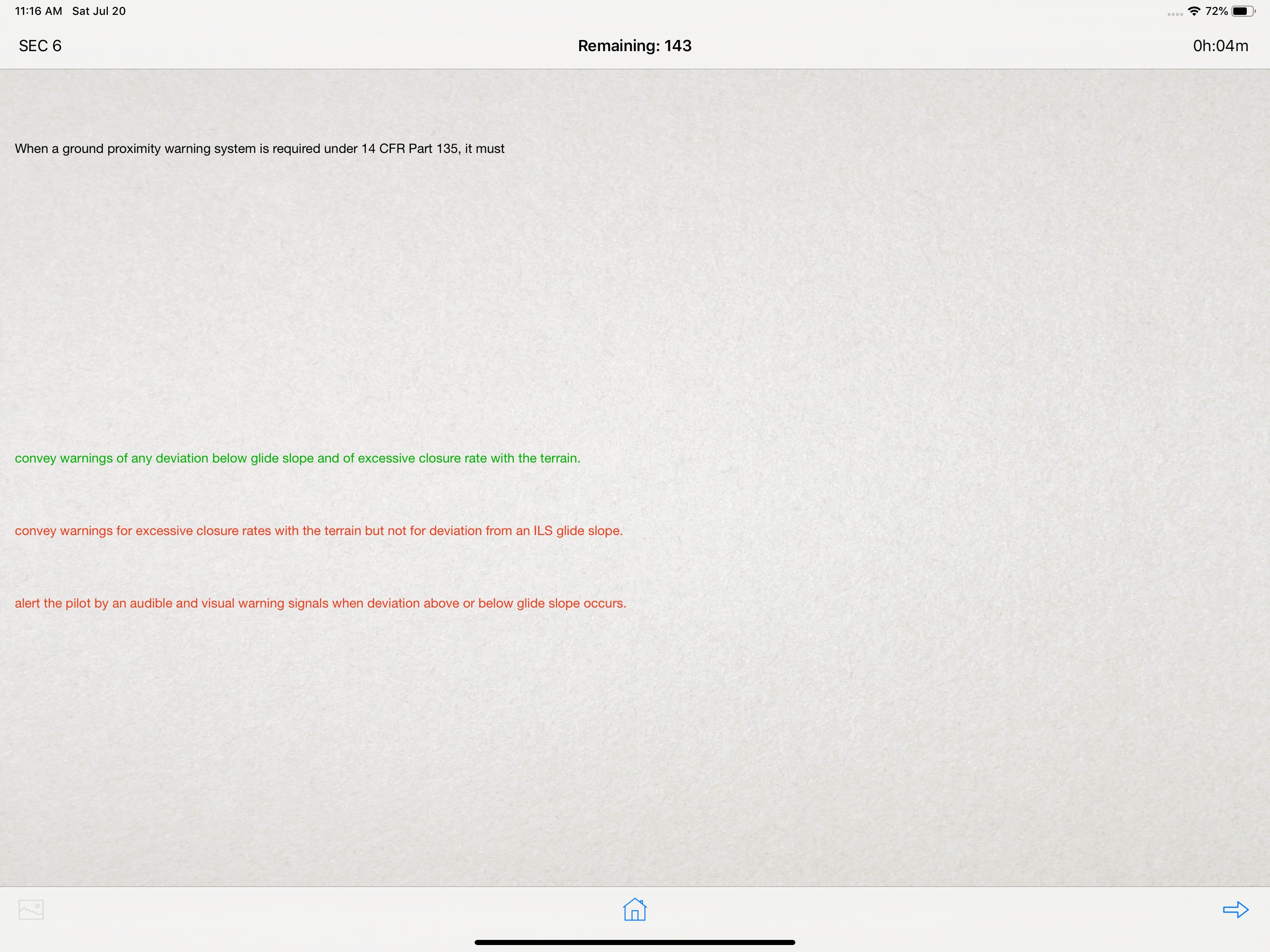 ATP Part 135 Test Prep screenshot 12