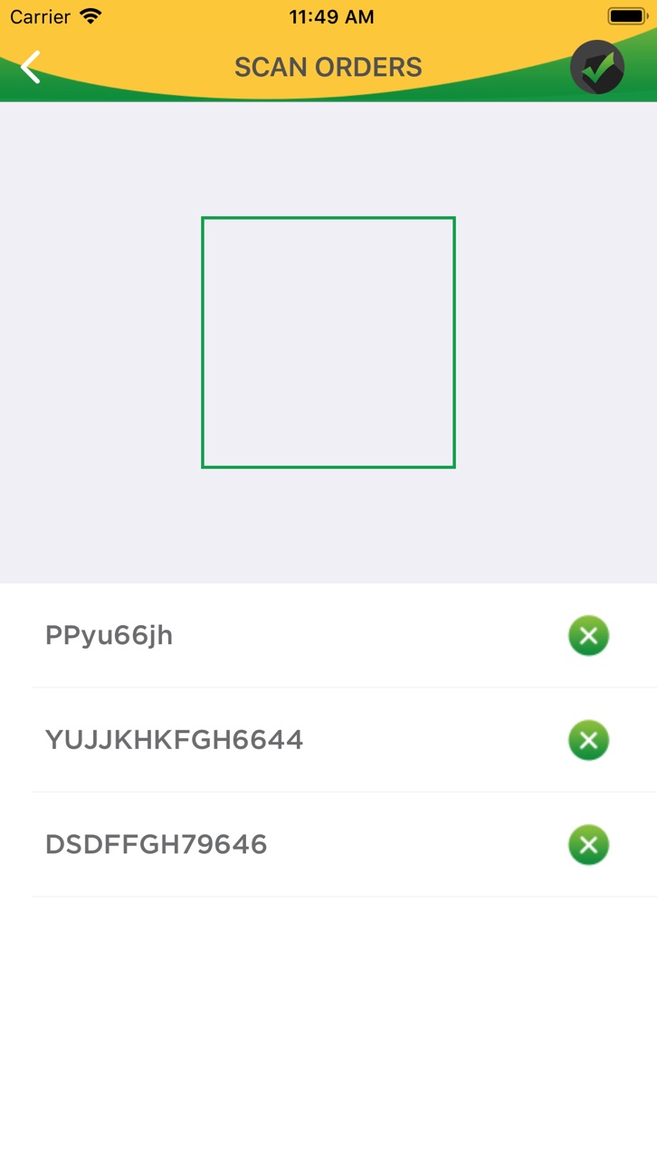 iPhone screenshot