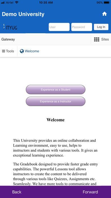 Screenshot #3 pour G-OpenLMS