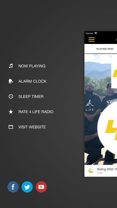 4 Life Radio iPhone screenshot 3 - Music app