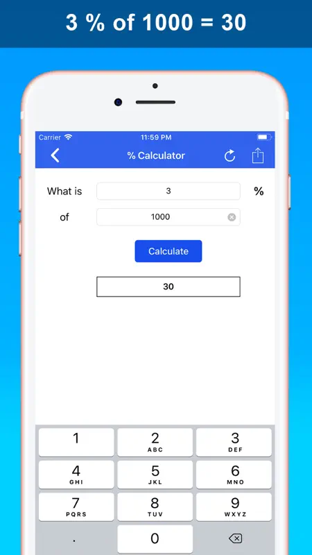 % Percentage Calculator Pro screenshot 2 of 9