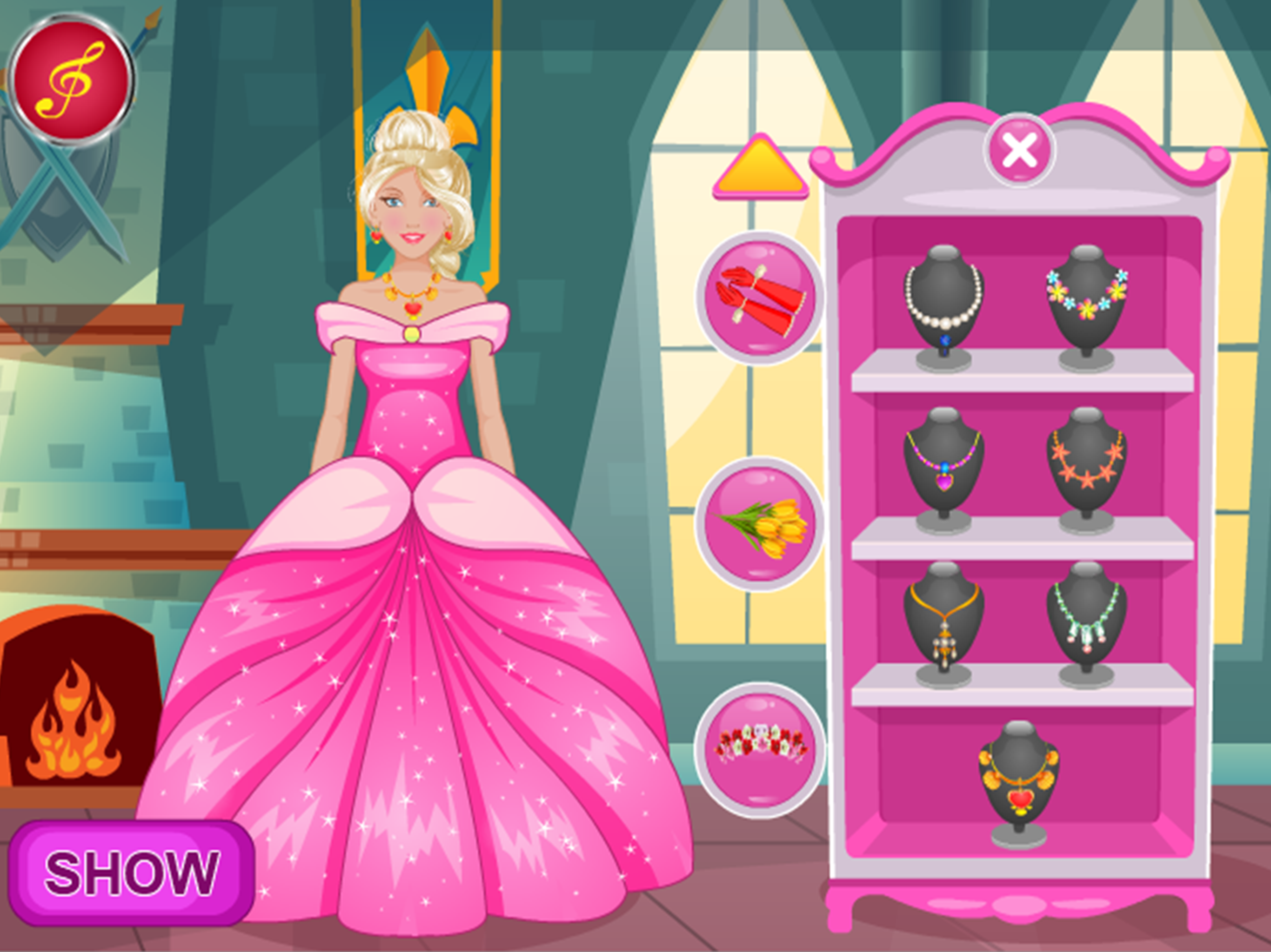 Dress Up Game Sleeping Beauty