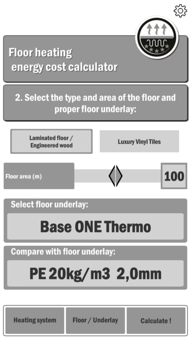 Floor Heating Calculator screenshot 3