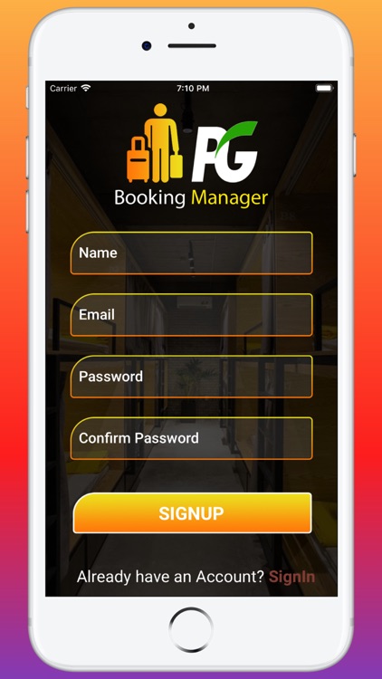 PG Booking Manager
