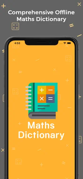 Game screenshot Maths Dictionary Offline mod apk