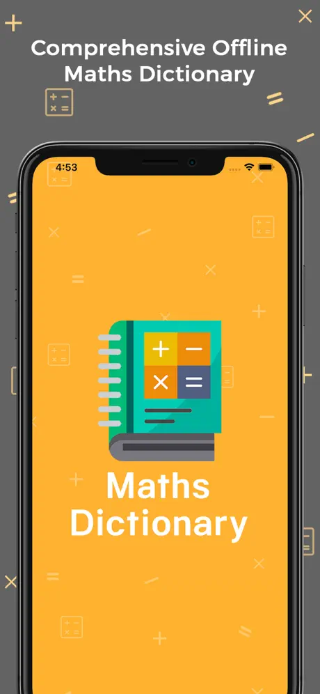 Maths Dictionary Offline
