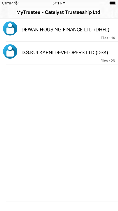 Screenshot #1 pour My Trustee