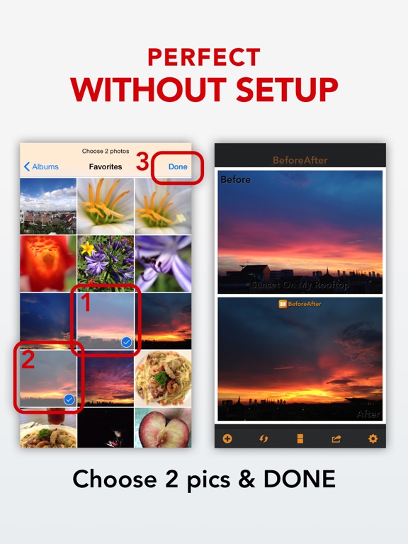 Screenshot #5 pour BeforeAfter, Instant Watermark