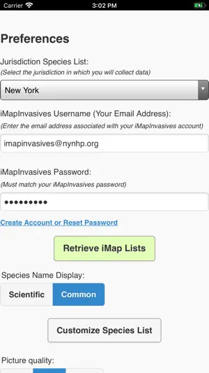 iMapInvasives Mobile screenshot 2
