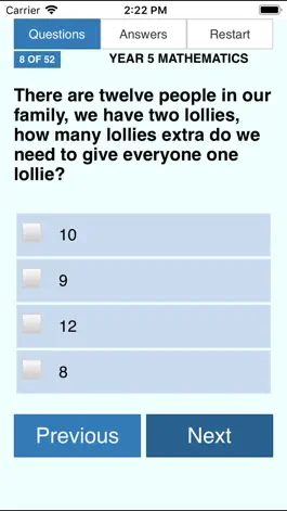 Game screenshot Year 5 Maths NAPLAN apk