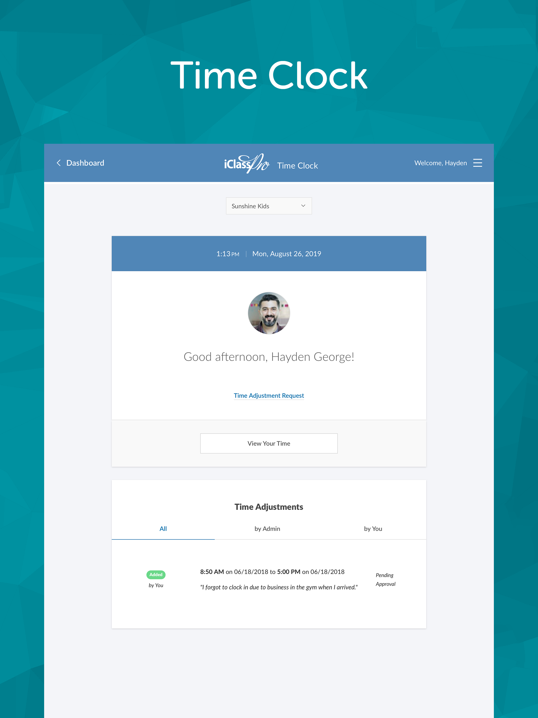 iClassPro Staff Portal