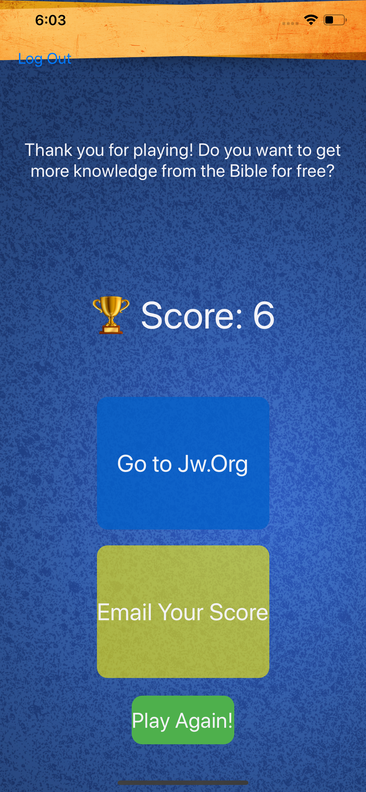 Bible Smart Quiz screenshot 4