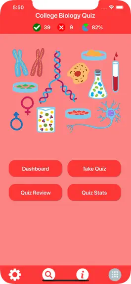 Game screenshot College Biology Quiz mod apk