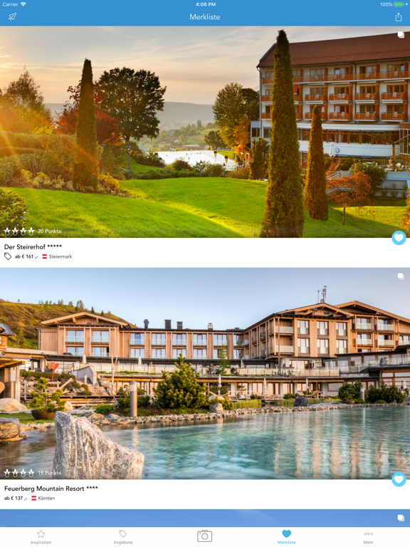 Screenshot #6 pour RELAX Guide Wellnesshotels