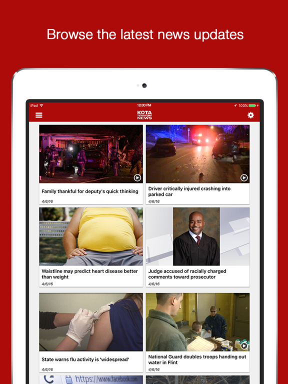 App screenshot