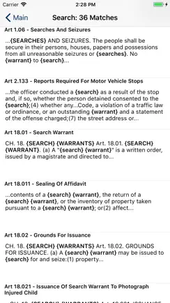 TX Code of Criminal Proc 2026 iPhone image 2