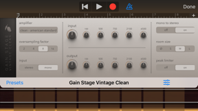 Gain Stage Vintage Clean screenshot
