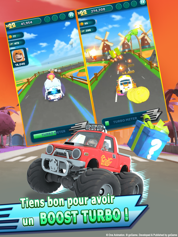 Screenshot #6 pour Oddbods: Turbo Run