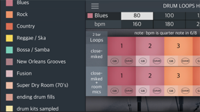 Drum Loops HD 2 screenshot
