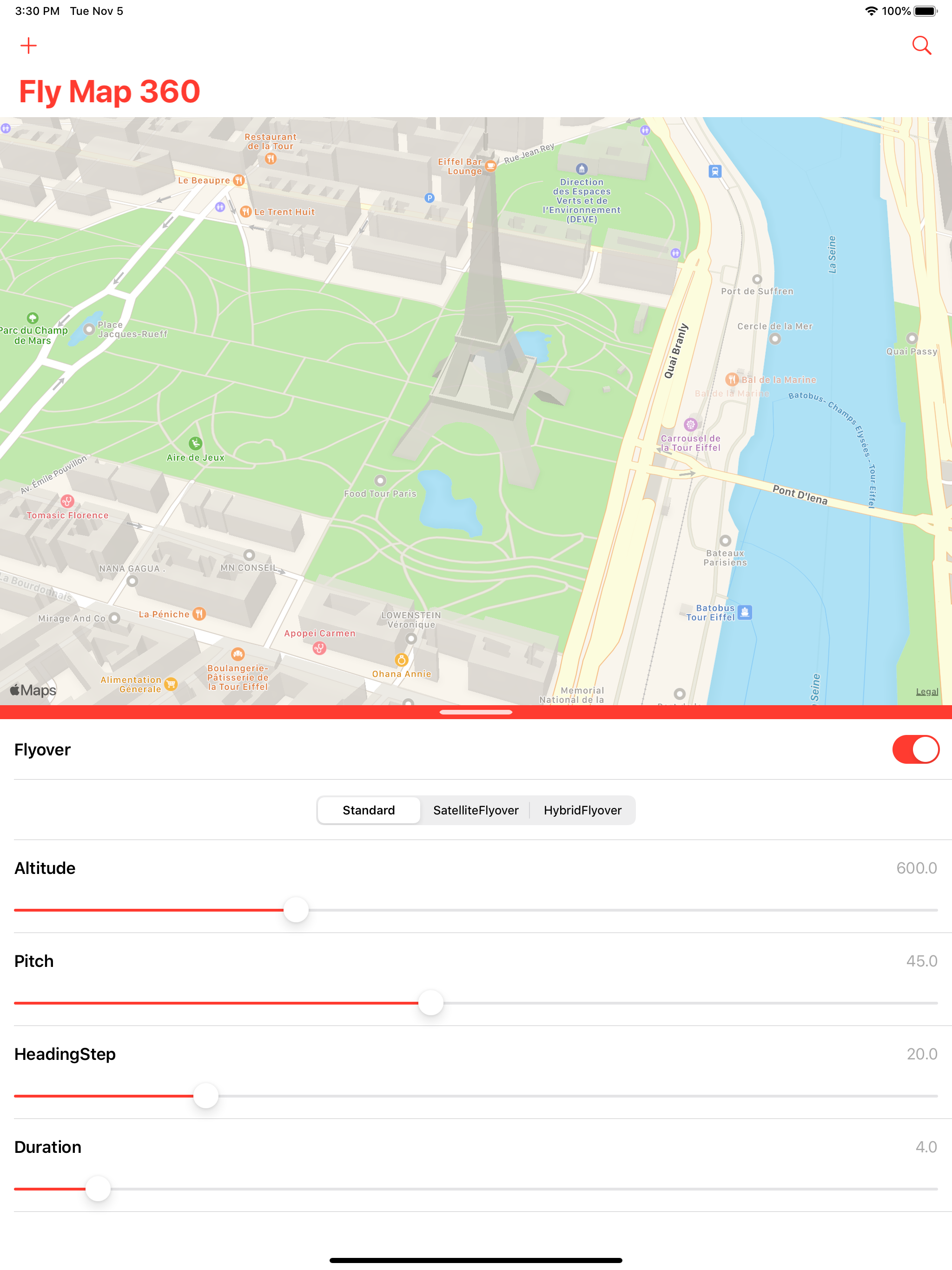 360 Fly Map screenshot 3