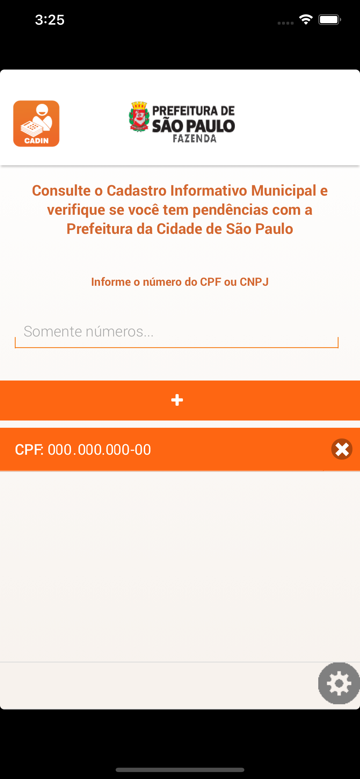 CADIN PMSP